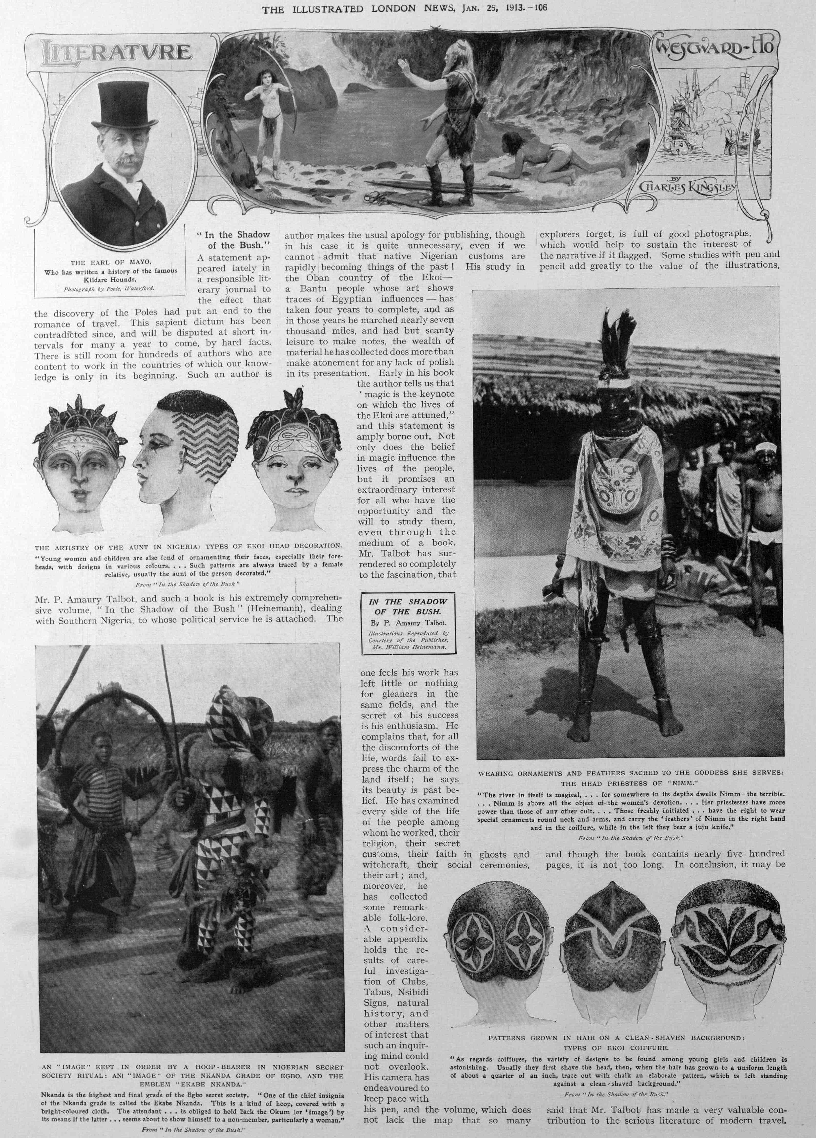 Nigerian head art